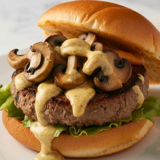 Bacon & Mushroom Burger
